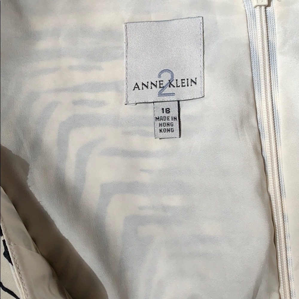 Anne Klein Zebra Plus Size print skirt - Picture 2 of 8